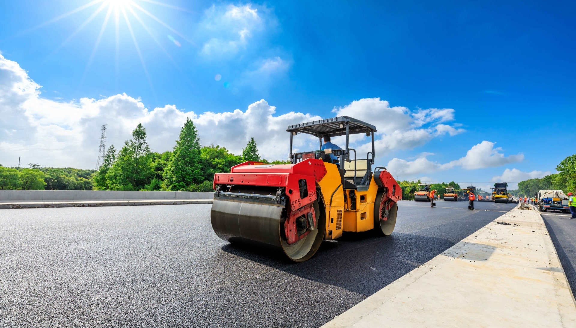 Smooth asphalt paving in Northern, VA creates durable surfaces.